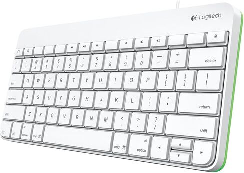 لوحة مفاتيح Logitech Wired لـ iPad مع موصل 30 دبوس in Saudi Arabia