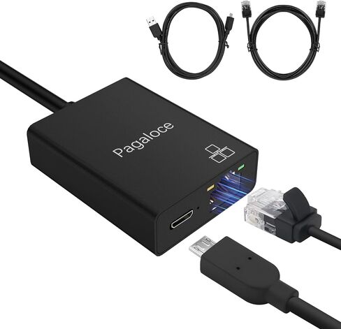 Micro USB to RJ45 Ethernet Adapter，100 Mbps,Compatible with Fire TV Stick 4K/5K Max and More in Kuwait
