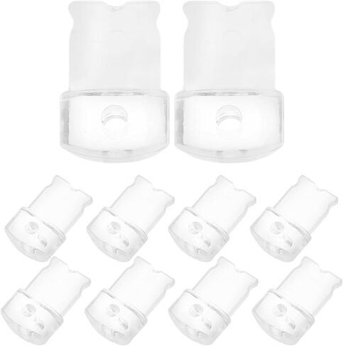 10Pcs Dust Plug for Phone Charger Port Universal Anti-Dust Cover with Hole Durable PVC Mobile Phone Accessory Protects Charging Port from Dirt and Debris - Micro USB in Saudi Arabia