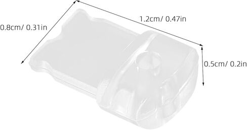 10Pcs Dust Plug for Phone Charger Port Universal Anti-Dust Cover with Hole Durable PVC Mobile Phone Accessory Protects Charging Port from Dirt and Debris - Micro USB in Saudi Arabia