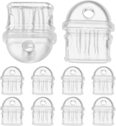 10pcs قابس الغبار لمنفذ الشاحن الشاحن الشاحن العالمي لمكافحة الغواصة مع ثقب متين PVC ملحق الهاتف المحمول يحمي منفذ الشحن من الأوساخ والحطام - Micro USB in Kuwait