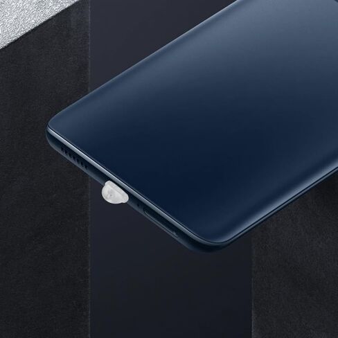 10pcs قابس الغبار لمنفذ الشاحن الشاحن الشاحن العالمي لمكافحة الغواصة مع ثقب متين PVC ملحق الهاتف المحمول يحمي منفذ الشحن من الأوساخ والحطام - Micro USB in Kuwait