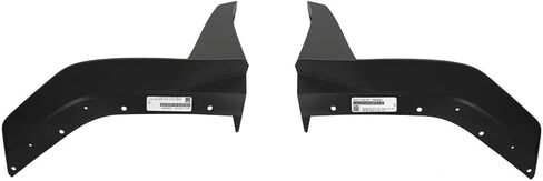 Blue Oval Industries Rear Splitter Wickers Pair for 2015-2022 Ford Mustang or Shelby GT500, Black Textured Polypropylene (PP) Finish in Saudi Arabia