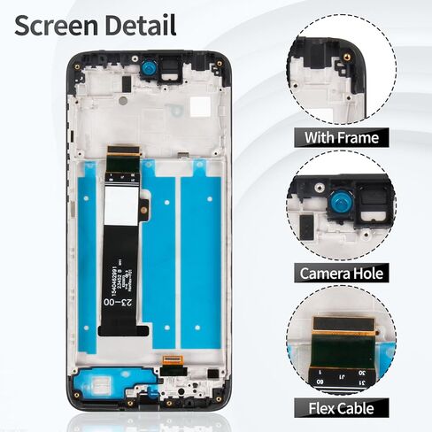 للحصول على Moto G Play 2024 استبدال الشاشة لـ Motorola Moto G Play 2024 LCD Presection Screen Digitizer for Moto G Play 2024 Display Assembly Touch with Frame XT-2413 Black in Saudi Arabia