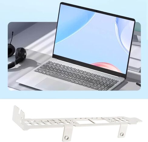 2PCs قوسين كامل أقواس SLOT SLOT SLOT BRACKETS مع مسامير 4pcs متوافقة مع Dell Mellanox Connectx-4 LX 25GBE CX4121C 20NJD SILVER in Kuwait