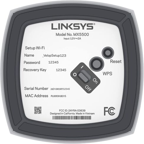 Linksys MX5502 Atlas Pro 6 Wi-Fi 6 Dual-Band Mesh System (2 Pack) in Saudi Arabia