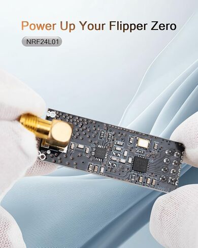 433MHz CC1101 RF Module with Antenna for Flipper Zero, SubGHz GPIO Expansion Board, Signal Booster, NRF24L01 Support for Extended Transmission & Reception Range in Saudi Arabia