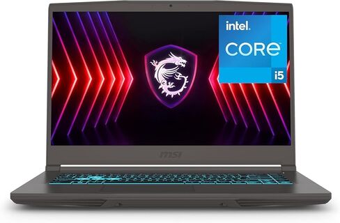 MSI Thin 15 B13VE-1697CA 15.6" 144Hz Gaming Laptop Intel® Core™ i5-13420H RTX 4050 16GB 512GB NVMe SSD Win11 in Saudi Arabia