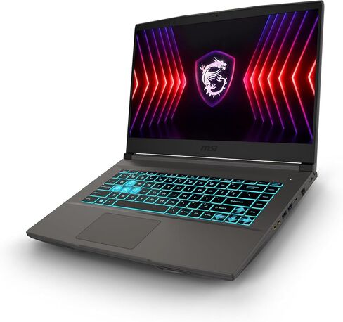 MSI Thin 15 B13VE-1697CA 15.6" 144Hz Gaming Laptop Intel® Core™ i5-13420H RTX 4050 16GB 512GB NVMe SSD Win11 in Saudi Arabia