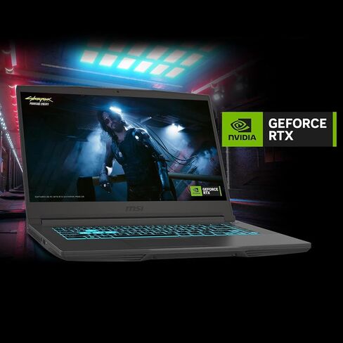 MSI Thin 15 B13VE-1697CA 15.6" 144Hz Gaming Laptop Intel® Core™ i5-13420H RTX 4050 16GB 512GB NVMe SSD Win11 in Saudi Arabia