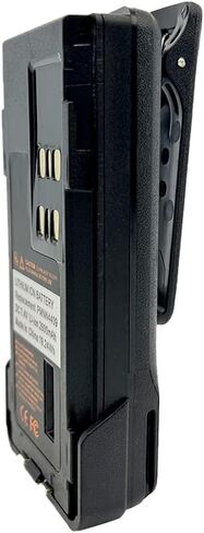 10pack PMNN4409 PMNN4409AR 2600MAH LI-ION بطارية مع حزام مقطع متوافق مع راديو XPR7550 XPR3500E XPR7550E XPR3300E XPR7350E XPR7350 XPR7580 XPR780E XPR3300 APX4000 APX1000 in Saudi Arabia
