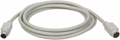 Tripp Lite بواسطة Eaton P222-050 PS/2 Keyboard & Mouse Extension Cable ، Mini-Din6 M/F ، 50 FT (15.24 M) Beige ، EMI/RFI ، حزمة Cloud Care Pre-Configured مؤهلة (10 حزمة) in Kuwait