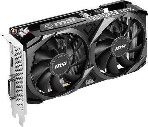 MSI Gaming GeForce RTX 3050 8GB GDRR6 128-bit HDMI/DP PCIE 4 TORX TWIN CARDALS AMPERE OC CARTER (RTX 3050 Ventus 2x XS 8G OC) (متجددة) in Saudi Arabia