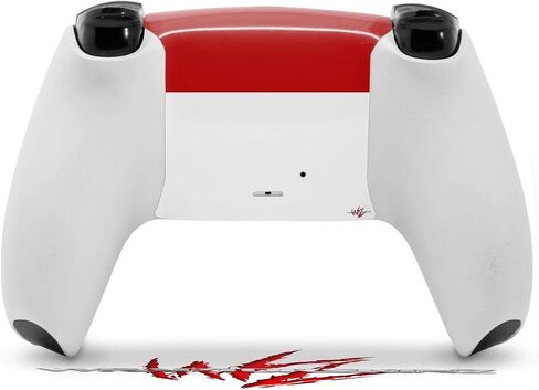 WraptorSkinz Skin Wrap compatible with Sony PS5 DualSense Controller Red White and Blue (CONTROLLER NOT INCLUDED) in Saudi Arabia