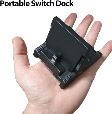 Dock Fits Nintendo Switch Dock, Portable 4K HDMI TV Dock Docking Station for Switch OLED with Type-C and USB Port in Saudi Arabia