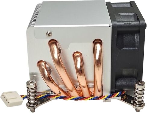 الأداء 2U LGA2011/2066 مربع مروحة CPU CPU خادم مربع مع 4 أنابيب تسخين لسيون وحدة المعالجة المركزية in Saudi Arabia
