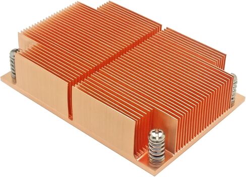 1U Server CPU Cooler Computer Radiator Copper heatsink for 2011 Rectangle Passive Cooling in Saudi Arabia