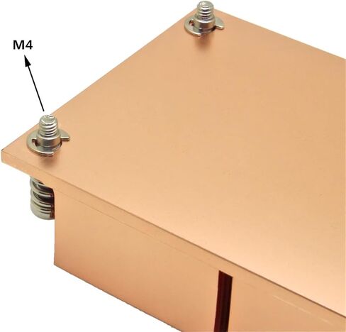 1U Server CPU Cooler Computer Radiator Copper heatsink for 2011 Rectangle Passive Cooling in Saudi Arabia