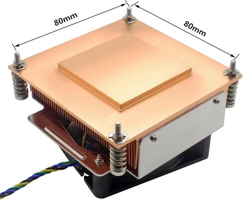 2U Server CPU COLDEAR COLPEAIR COPPER SKIVIN in Saudi Arabia