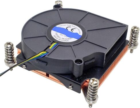 1U Server CPU Cooler Cooling Fan Copper Heatsink for 1366 1356 Industrial Workstation Computer Active Cooling in Saudi Arabia
