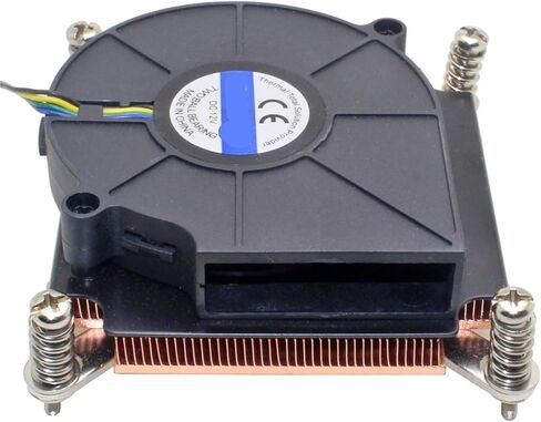 1U Server CPU Cooler Cooling Fan Copper Heatsink for 1366 1356 Industrial Workstation Computer Active Cooling in Saudi Arabia