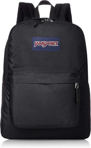 JanSport Superbreak Backpack - Durable, Lightweight Premium Backpack, Marble Mood Blue Iolite in Kuwait