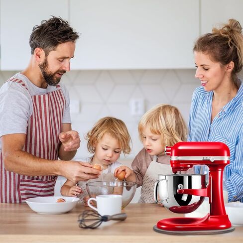 خلاط شريط التمرير متوافق مع 5.5-8 QT المطبخ المطبخ خلاطات الحامل ، المطبخ كونترتوب تخزين المحرك انزلاق كادي الخلاط حصيرة حصيرة لمجموعة ملحقات الحامل المطبخ (خشب الصنوبر - بني) in Kuwait