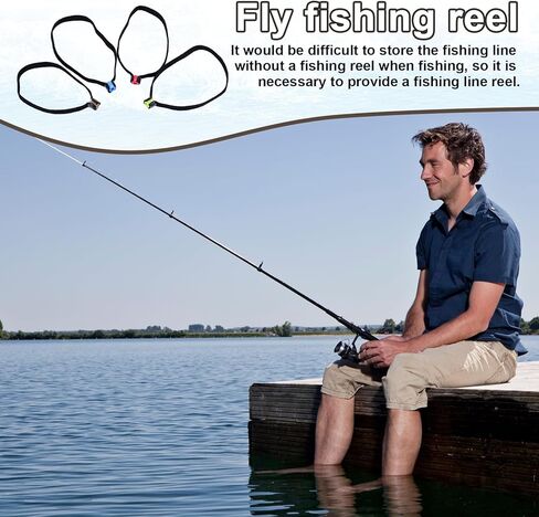 حلقات Tippet يطير الصيد ، حامل النسيج المرن خفيفة الوزن Tippet ، حلقة التخزين المؤقت لصيد الأسماك لصيد الأسماك in Kuwait