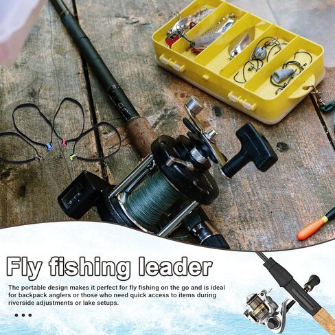 حلقات Tippet يطير الصيد ، حامل النسيج المرن خفيفة الوزن Tippet ، حلقة التخزين المؤقت لصيد الأسماك لصيد الأسماك in Kuwait