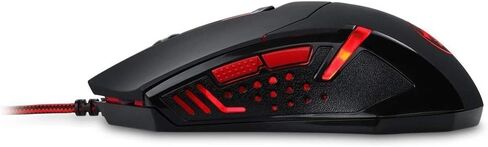 Redragon Gaming Mouse ، فأر ألعاب سلكية مع إضاءة RGB الخلفية ، 8000 نقطة في البوصة قابلة للتعديل ، الماوس مع 9 أزرار ماكرو قابلة للبرمجة وزر النار ، يدعم البرمجيات مفاتيح DIY ، M910-K in Kuwait