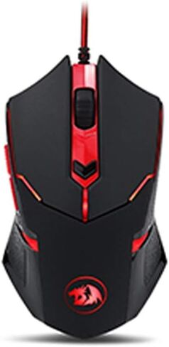 Redragon Gaming Mouse ، فأر ألعاب سلكية مع إضاءة RGB الخلفية ، 8000 نقطة في البوصة قابلة للتعديل ، الماوس مع 9 أزرار ماكرو قابلة للبرمجة وزر النار ، يدعم البرمجيات مفاتيح DIY ، M910-K in Kuwait
