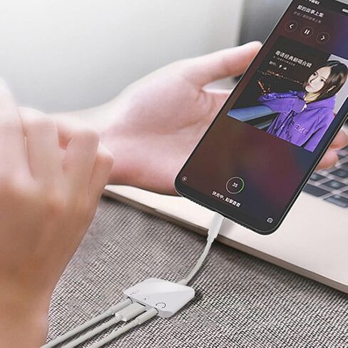 بطاقة الصوت من النوع C ، واجهة الصوت USB-C 3.5 مم متعددة المنفذ لملحق أجهزة الكمبيوتر الخاصة بسماعات سماعات الأذن in Kuwait