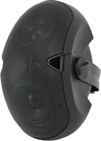 Rockville (6) D4-70 Black Dual 4 "70V Commercial/Restaurant Wall Mount Speakers in Saudi Arabia
