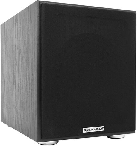 Rockville RPA60BT Home Theater Receiver Amp+(8) 5.25" White Ceiling Speakers+Sub in Saudi Arabia