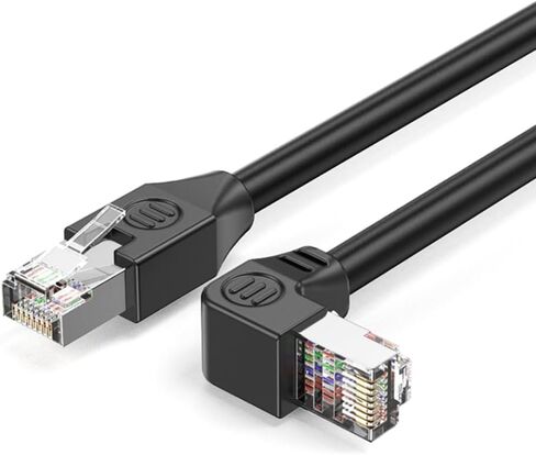 كابل الإنترنت CAT5E مع 45 موصلات CAT5E Ethernet Networking Cable تحسين إشارات الأسلاك لجهاز متعدد in Kuwait