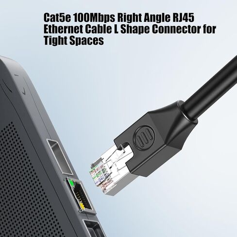 كابل الإنترنت CAT5E مع 45 موصلات CAT5E Ethernet Networking Cable تحسين إشارات الأسلاك لجهاز متعدد in Kuwait
