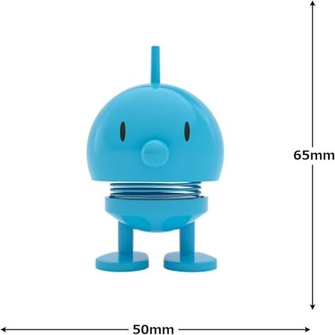 Hoptimist Baby Bimble، فيروزي، زينة ديكور منزلي - تصميم دنماركي، بلاستيك مع زنبرك معدني، صغير - يخلق حركة مبهجة in Kuwait