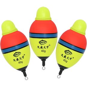 3 pcs Lighted Bobbers for Night Fishing - Bite Alert - 40g Buoyancy Fishing Float in Saudi Arabia