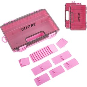 Goture Fishing Tackle Box Organizer |2 Pcs 3600 Tackle Tray| Ergonomic Grip in Kuwait