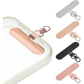 4 عبوة حزمة Tether Tether للهاتف المحمول ، Tab Phone Lanyard Tab هواتف Universal Lanyards تصحيح Rotatable 360 ​​° Complifice Lanyard Patch Mobilephone Part in Kuwait