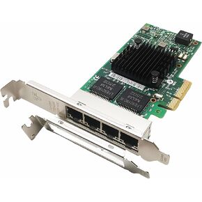 1.25G Gigabit Desktop Ethernet Server Network Adapter Card (NIC) |Single RJ45 Copper Port| 10/100/1000/1250Mbps| PCI Express 2.1 x1| Compabitle with Intel I210 Controller| Support Windows 10, Linux in Kuwait