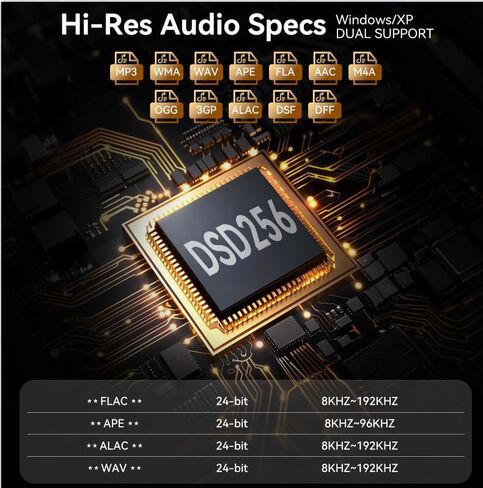 RUIZU 64GB HiFi Lossless MP3 Player, DAC DSD High Resolution Digital Audio Player, Portable Hi-Res Music Player with 2" Touchscreen, Resume Playback, CNC Aluminum Alloy Body, Up to 128GB microSD Card in Saudi Arabia