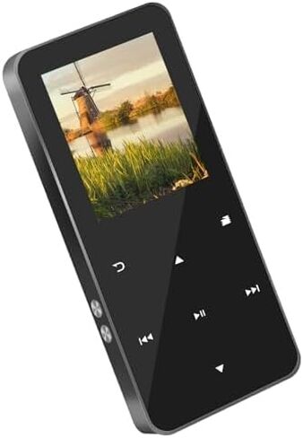 مشغل MP3 144GB-مشغل موسيقى مع Bluetooth 5.2 HIFI SOUND SOUND LOOP FM RADIO BRINDAY HD SPEENTER DESICE MINI MINI in Kuwait