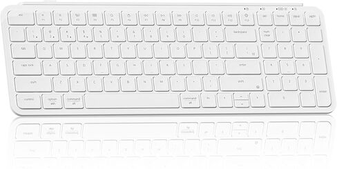 Keychron Ultra-Slim B2 Pro Bluetooth Keyboard 2.4 GHz Wireless Lightweight 96% ZMK Launcher with Numeric Keypad Compatible for Mac Windows Linux - Space Gray in Saudi Arabia