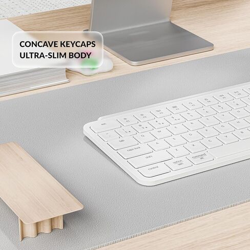 Keychron Ultra-Slim B2 Pro Bluetooth Keyboard 2.4 GHz Wireless Lightweight 96% ZMK Launcher with Numeric Keypad Compatible for Mac Windows Linux - Space Gray in Saudi Arabia