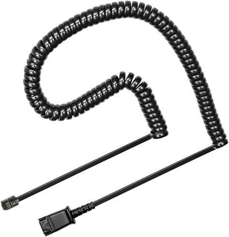 3.5 مم إلى كابل محول QD - متوافق مع سماعات الرأس Plantronics و Poly و Truvoice السريعة (QD) ويعمل مع جميع أجهزة الكمبيوتر والهواتف المحمولة التي تحتوي على منفذ 3.5 ملم in Kuwait