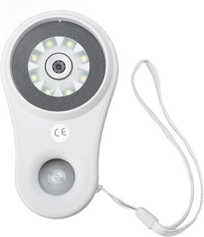 Portable 500X Fixed Focus Macro Microscope Magnifying Glass Compact 2.0 Inch Color Screen for Observation (White) in Saudi Arabia
