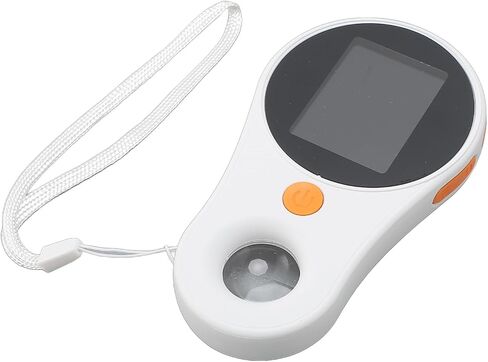 Portable 500X Fixed Focus Macro Microscope Magnifying Glass Compact 2.0 Inch Color Screen for Observation (White) in Saudi Arabia