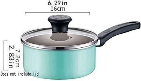Wok Cookery Pan Non Stick Pan Frying Noodles Hot with Electromagnetic Stove Gas Stove General Purpose(OneColor) in Saudi Arabia