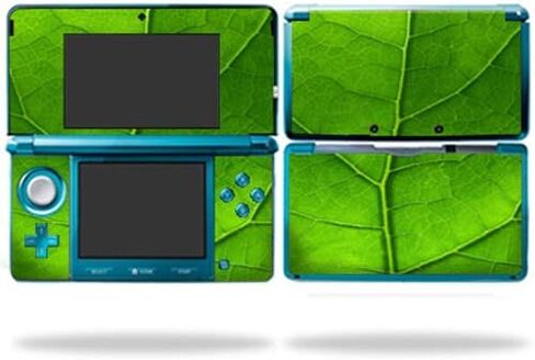 MightySkins Skin Compatible with Nintendo 3DS wrap Sticker Skins Green Leaf in Saudi Arabia